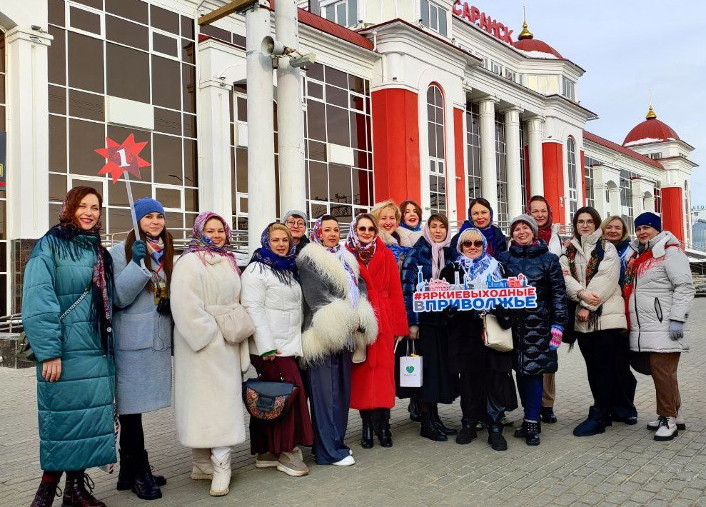 В Саранск приехал поезд с туристами из Самарской области В Саранск приехал поезд с туристами из Самарской области